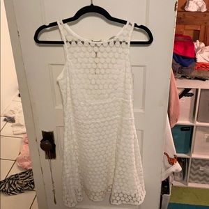 Charming Charlie small crotchet graduation dress